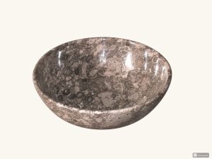 Bowl Ochanic Stone 8Inch - Khan Brothers Onyx Handicrafts